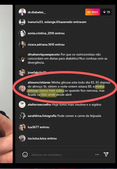 print de resultado